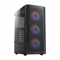 CAJA GAMING ANTEC AX20 MATX 2XUSB 2.0 SIN FTE NEGRO RGB