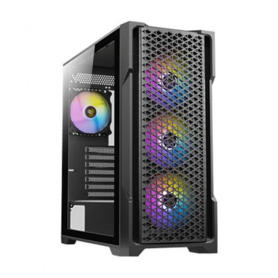 CAJA SEMITORRE ATX AX90 RGB NEGRO ANTEC (Espera 4 dias)