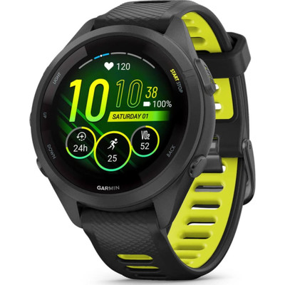 SMARTWATCH GARMIN FORERUNNER 265S NEGRO AMARILLO GPS