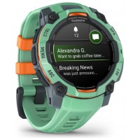 SMARTWATCH GARMIN INSTINCT 3 45MM AMOLED VERDE CORREA VERDE