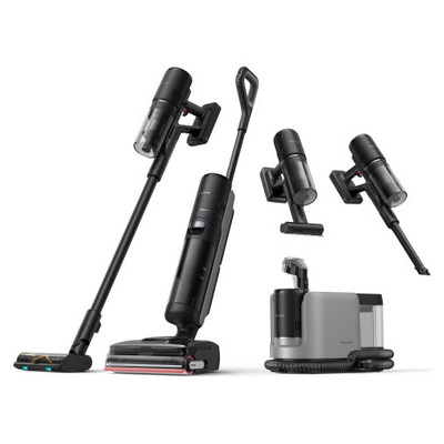 Dreame H15 Mix Aspiradora escoba 2 en 1 Bater&iacute;a Seca y h&uacute;meda Sin bolsa 400 W Negro 5 Ah (Espera 4 dias)