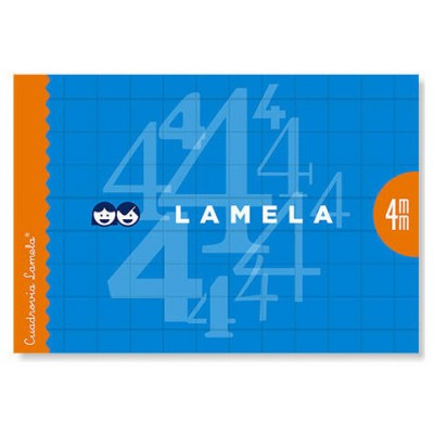 LIBRETA CUBIERTA BASICA 4º APAISADO RAYADO 4 MM 30 HOJAS APAISADA LAMELA 06AP04 (MIN15) (Espera 4 dias)