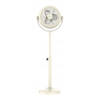 VENTILADOR DE PIE CECOTEC ESTILO RETRO COLOR BEIGE 25W E INCLINACIÓN AJUSTA