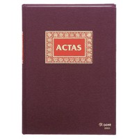 LIBRO DE ACTAS ACTAS FOLIO NATURAL 100 HOJAS NUMERADAS DOHE 09905 (Espera 4 dias)