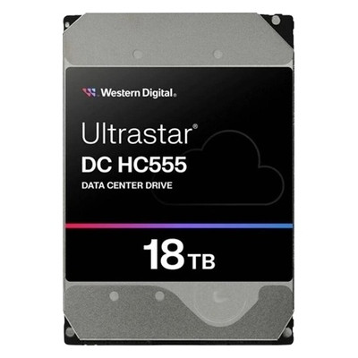 Western Digital Ultrastar DC HC555 18TB SAS 512MB-SX158 Western Digital Ultrastar DC HC555 18TB SAS 512MB