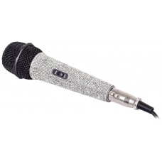 MICROFONO TREVI UNIDIRECCIONAL EFECTO DIAMANTE CON CABLE EM 30 STAR