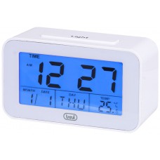 RELOJ DIGITAL CON ALARMA Y TERMÓMETRO TREVI SLD 3P50 BLANCO