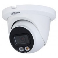 (DH-IPC-HDW2449TMP-S-IL-0280B) DAHUA C&Aacute;MARA IP TURRET LITE WIZSENSE SERIE 2 4MP CON INTELIGENCIA ARTIFICIAL PAL FULL-COLOR SOPORTA MICROSD 256GB LED IR & LUZ BLANCA 2.8MM (Espera 4 dias)
