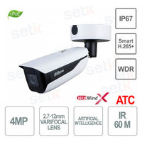 (DH-IPC-HFW7442HP-Z-2712F-DC12AC24V-ATC-X) DAHUA CAMARA IP BULLET SERIE 7, 4MP, IR 60M, DETECCION INTELIGENTE CON META DATOS, CONTEO DE PERSONAS, DEEP LEARNING, GESTION DE PARKING, ANPR, ALARMA, SOPORTA MICROSD HASTA 1TB, IP67, IK10, VARIFOCAL 2.7-12 (Esp-136SX (DH-IPC-HFW7442HP-Z-2712F-DC12AC24V-ATC-X) DAHUA CAMARA IP BULLET SERIE 7, 4MP, IR 60M, DETECCION INTELIGENTE CON META DATOS, CONTEO DE PERSONAS, DEEP LEARNING, GESTION DE PARKING, ANPR, ALARMA, SOPORTA MICROSD HASTA 1TB, IP67, IK10, VARIFOCAL 2.7-12 (Esp