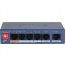 (DH-CS4006-4GT-60-V2) DAHUA SWITCH 6 PUERTOS CLOUD MANAGED GIGABIT, 4 PUERTOS POE, 60W, HI-POE, L2 (Espera 4 dias)