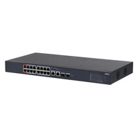 (DH-CS4218-16ET-190-V2) DAHUA SWITCH 18 PUERTOS, GESTIONABLE CON CLOUD. 16 PUERTOS POE (Espera 4 dias)