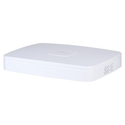 (DHI-NVR2108-8P-4KS3) DAHUA GRABADOR IP 8 CANALES POE 1HDD 4K CON INTELIGENCIA ARTIFICAL SMART 1U LITE BLANCO (Espera 4 dias)