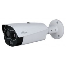 (DHI-TPC-BF4441-B19F8-DC-S2-V1) DAHUA CAMARA IP HIBRIDA TERMICA BULLET 4 MP 19MM+8MM IP67 POE (Espera 4 dias)