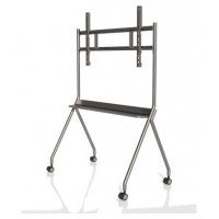 (DHI-PKC-MS0A) DAHUA DISPLAY SOPORTE MÓVIL PARA PIZARRA INTERACTIVA 55"-75" COLOR PLATA (Espera 4 dias)