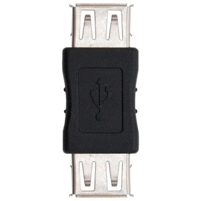 USB 2.0, A-H/A-H, Negro