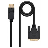 CABLE CONVERSOR DISPLAYPORT A DVI DPM-DVIM NEGRO 1M