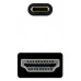 CABLE CONVERSOR USB-C/M A HDMI/M 4K-30HZ 1.8 M