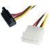 Nanocable CABLE SATA ALIMENTACION ACODADO 5.25"(MOLEX 4PIN)/M-SATA/H 16 CM OEM (Espera 4 dias)