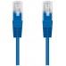 CABLE RED LATIGUILLO RJ45 CAT.5E UTP AWG24 AZUL 2.0 M