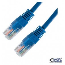 Nanocable 10.20.0105-BL cable de red Azul 5 m Cat5e U/UTP (UTP) (Espera 4 dias)