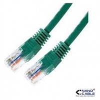 CABLE RED LATIGUILLO RJ45 CAT.6 UTP AWG24 VERDE 2.0 M