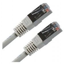 RJ-45, Cat5e, FTP, AWG 24, Gris, 1m