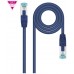 CABLE RED LATIGUILLO RJ45 CAT.7 LSZH SFTP PIMF AWG26 50 CM AZUL NANOCABLE (Espera 4 dias)