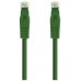 CABLE DE RED LATIGUILLO RJ45 UTP CAT6A AWG24 LSZH 0.25 M VERDE NANOCABLE (Espera 4 dias)