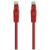 NANOCABLE Cable de red latiguillo RJ45 LSZH Cat.6A UTP AWG24, Rojo, 3.0m