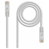 CABLE DE RED LATIGUILLO RJ45 UTP CAT6A AWG24 7 M GRIS NANOCABLE (Espera 4 dias)