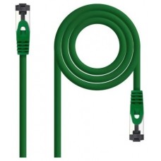 CABLE DE RED LATIGUILLO SSTP CAT8.1 AWG26 0.25 M VERDE NANOCABLE (Espera 4 dias)-SX1 CABLE DE RED LATIGUILLO SSTP CAT8.1 AWG26 0.25 M VERDE NANOCABLE (Espera 4 dias)