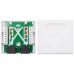 2 x RJ-45, Cat5e, Blanco