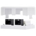 2 x RJ-45, Cat5e, Blanco