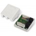 2 x RJ-45, Cat5e, Blanco