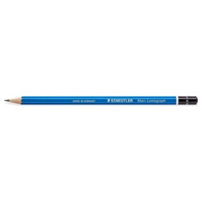 LAPIZ GRAFITO MARS LUMOGRAPH 100, GRAD. B STAEDTLER 100-B (MIN12) (Espera 4 dias)