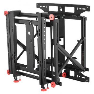 Peerless DS-VW775-QR soporte para pantalla de señalización 152,4 cm (60") Negro (Espera 4 dias)