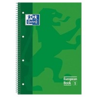 CUADERNO OXFORD A4+ VERDE