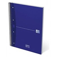 CUADERNO EUROPEANBOOK 1 TAPA EXTRADURA A4+ 80 HOJAS 5X5 COLOR AZUL ESSENTIALS OXFORD 100430421 (MIN5) (Espera 4 dias)