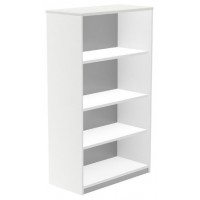 ARMARIO ESTANTERIA MEDIO SIN PUERTAS 156X90X45 ESTRUCTURA BLANCA/TAPA BLANCO ROCADA 1055AW04V24 (Espera 4 dias)