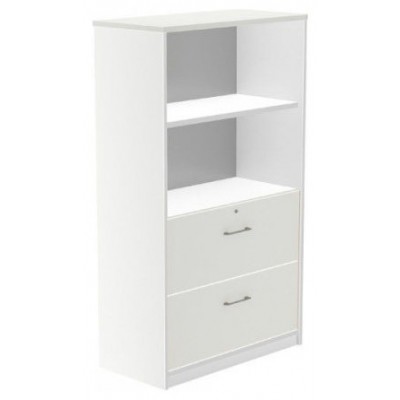 ARMARIO MEDIO CARPETERO 156X90X45 ESTRUCTURA BLANCA/FRONTALES BLANCO ROCADA 1056AW04V24 (Espera 4 dias)
