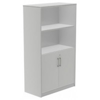 ARMARIO MEDIO CON PUERTAS BAJAS 156X90X45 ESTRUCTURA ALUMINIO/PUERTAS GRIS ROCADA 1057AB02 (Espera 4 dias)