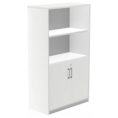 ARMARIO MEDIO CON PUERTAS BAJAS 156X90X45 ESTRUCTURA BLANCA/PUERTAS BLANCO ROCADA 1057AW04V24 (Espera 4 dias)