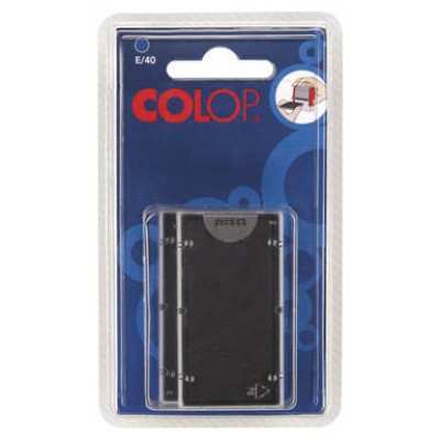 BLISTER 2 ALMOHADILLAS E/20 AZUL COLOP 107161 (Espera 4 dias)