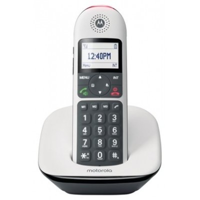 MOTOROLA CD5001 Telefono DECT Teclas Grandes Blanc