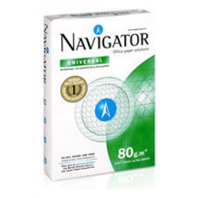 PAQUETE 500H PAPEL 80GR A4 NAVIGATOR CIE169 108805 (MIN5) (Espera 4 dias)