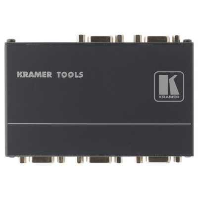 KRAMER DISTRIBUIDOR AMPLIFICADOR DE GRAFICOS DE VIDEO POR ORDENADOR 1:4 CON PROCESADO DE SINCRONISMOS KR-ISP&reg;. COMPATIBLE HDTV (VP-400K) (Espera 4 dias)