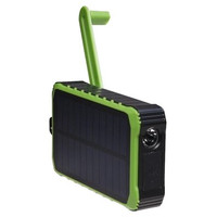 POWEBANK DENVER SOLAR DE 10000MAH CON MANIVELA MANUAL-4SX POWEBANK DENVER SOLAR DE 10000MAH CON MANIVELA MANUAL