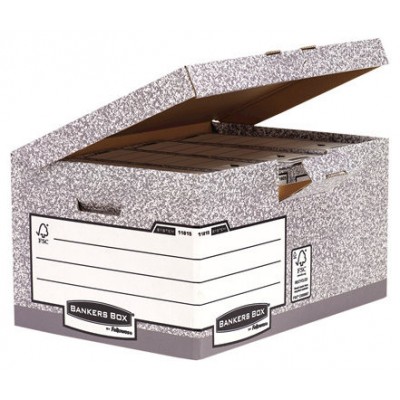 CONTENEDOR ARCHIVO TAPA FIJA BANKERS BOX 1181501 (MIN10) (Espera 4 dias)