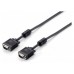CABLE SVGA EQUIP 3COAX MACHO - MACHO 20M CON FERRITAS
