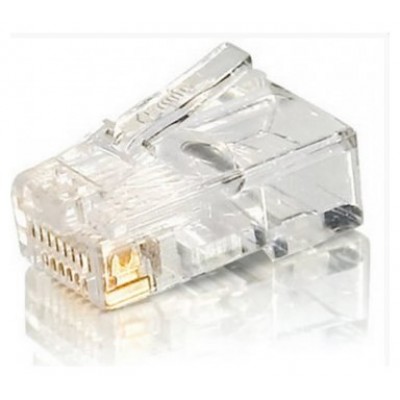 KIT 100 CONECTORES RJ45 EQUIP CATEGORIA 5e 121140
